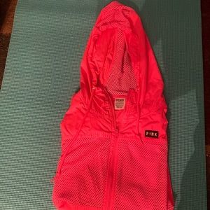 VS Pink Mesh Anorak